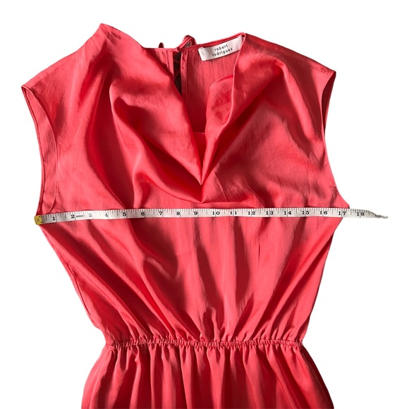 NWT: Robert Rodriguez: Coral Grecian Maxi Dress - Picture 7 of 16